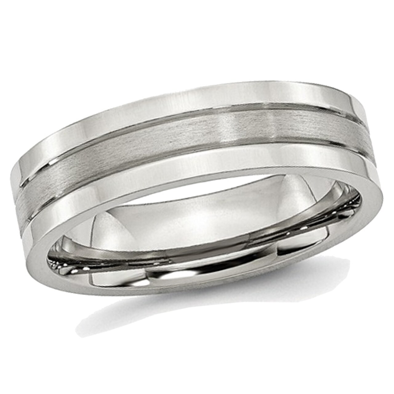 Chisel stainless steel online ring